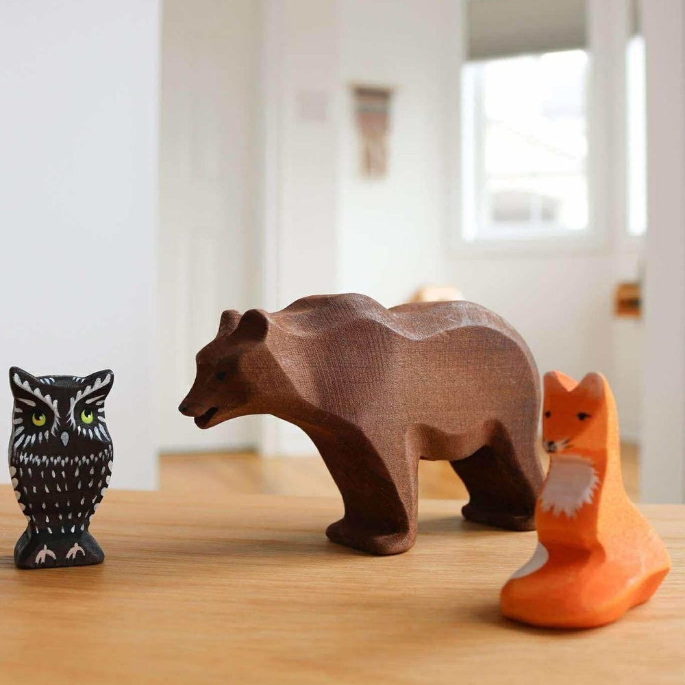 Bumbu Toys | Big Brown Bear Standing - Picture 3 of 13